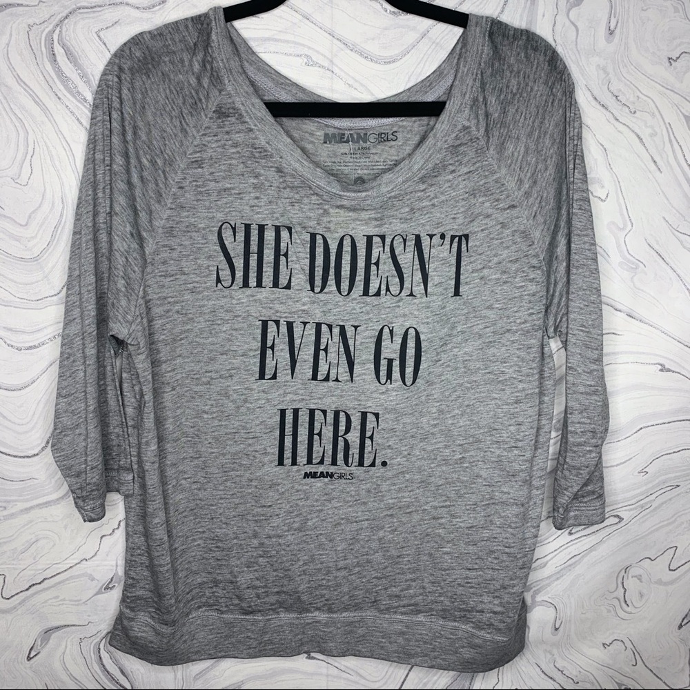 NWT Mean Girls "Go Here" Shirt XL